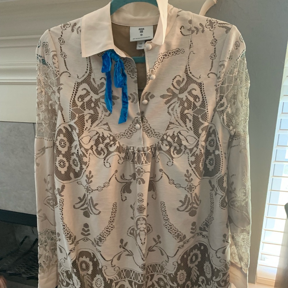 Ana Sui target brand baby doll long sleeve dress
